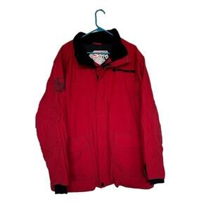Slednecks Snowmobiling Sledding Jacket Parka Waterproof Fleece Size XL